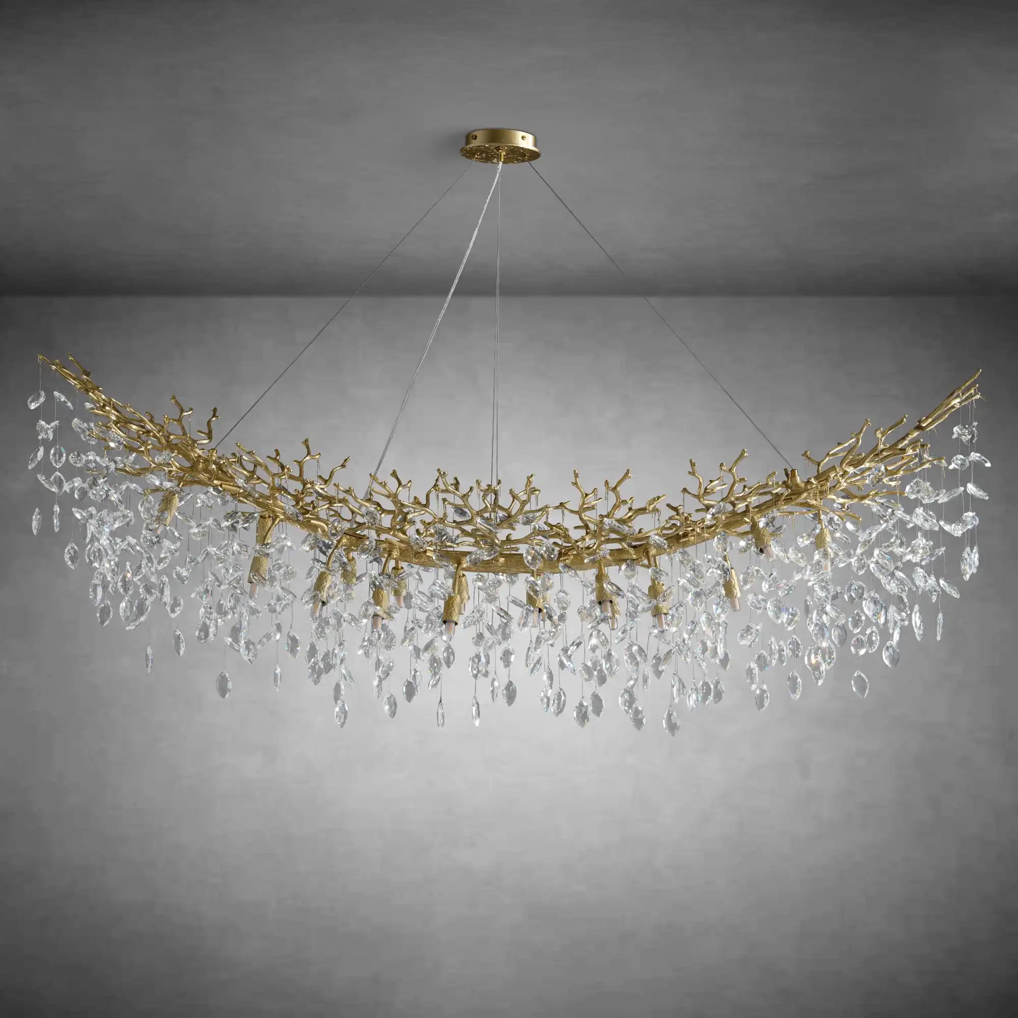 Horse-eye shaped branches Crystal Chandelier