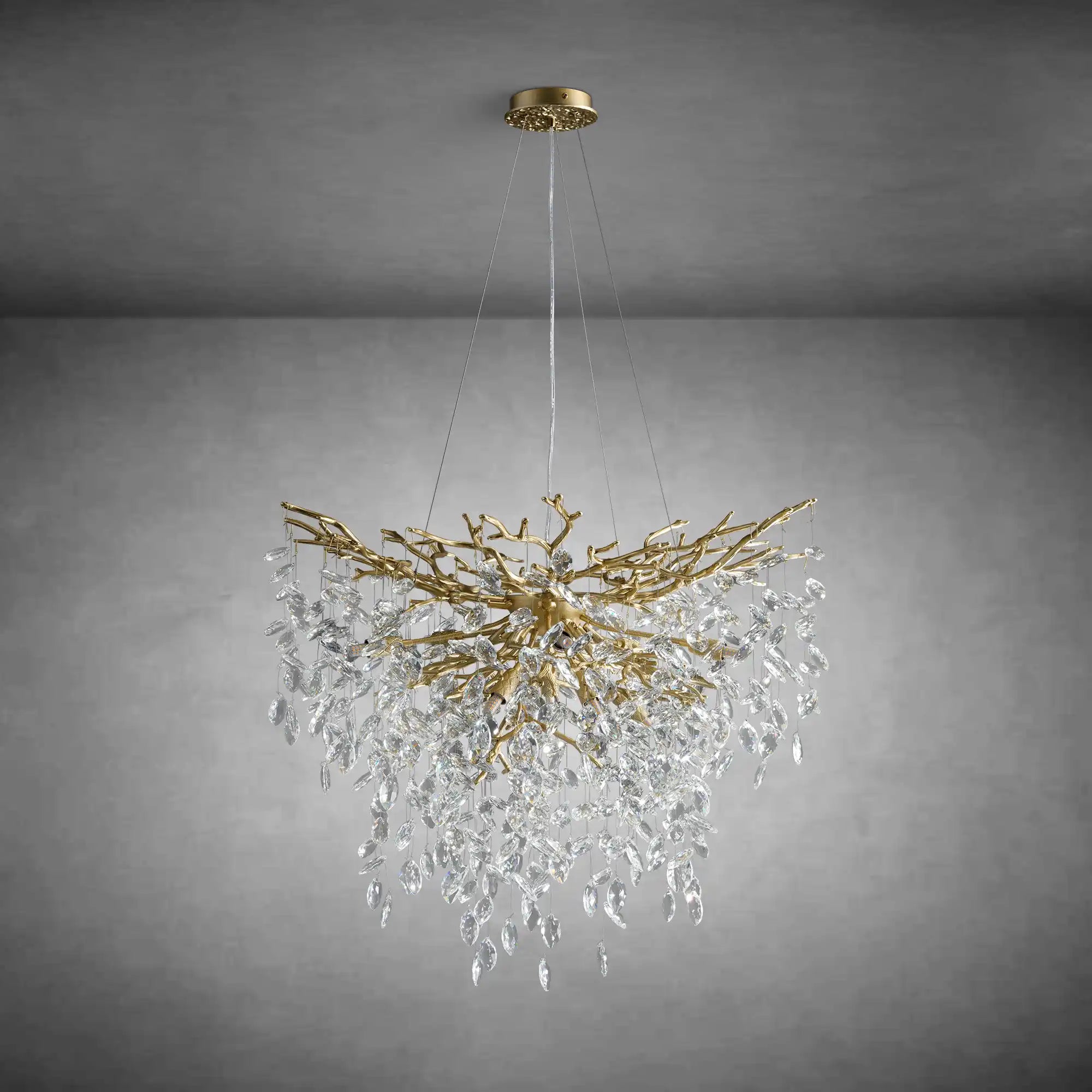 Horse-eye shaped branches Crystal Chandelier