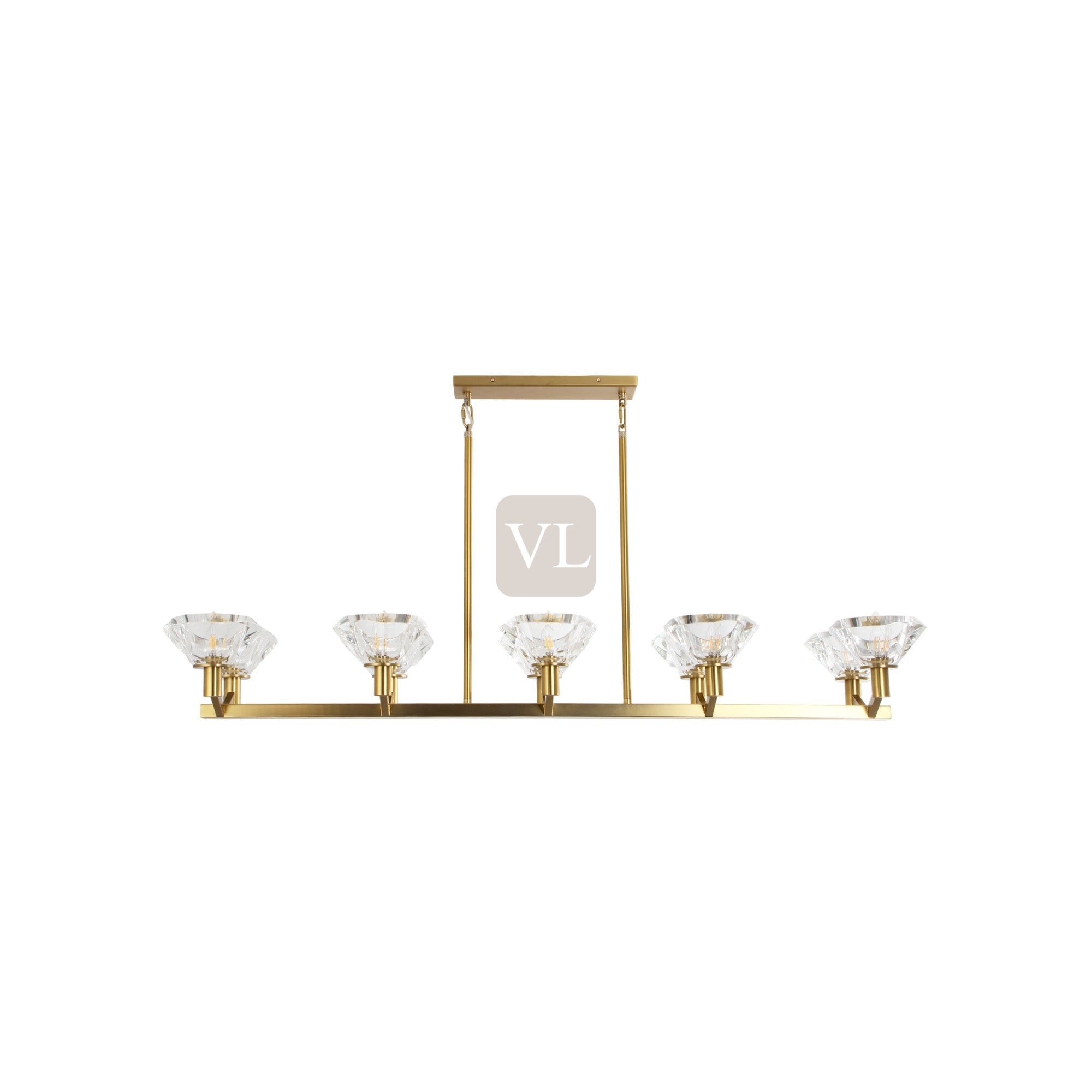 K9 Crystal Cup Dining Pendant