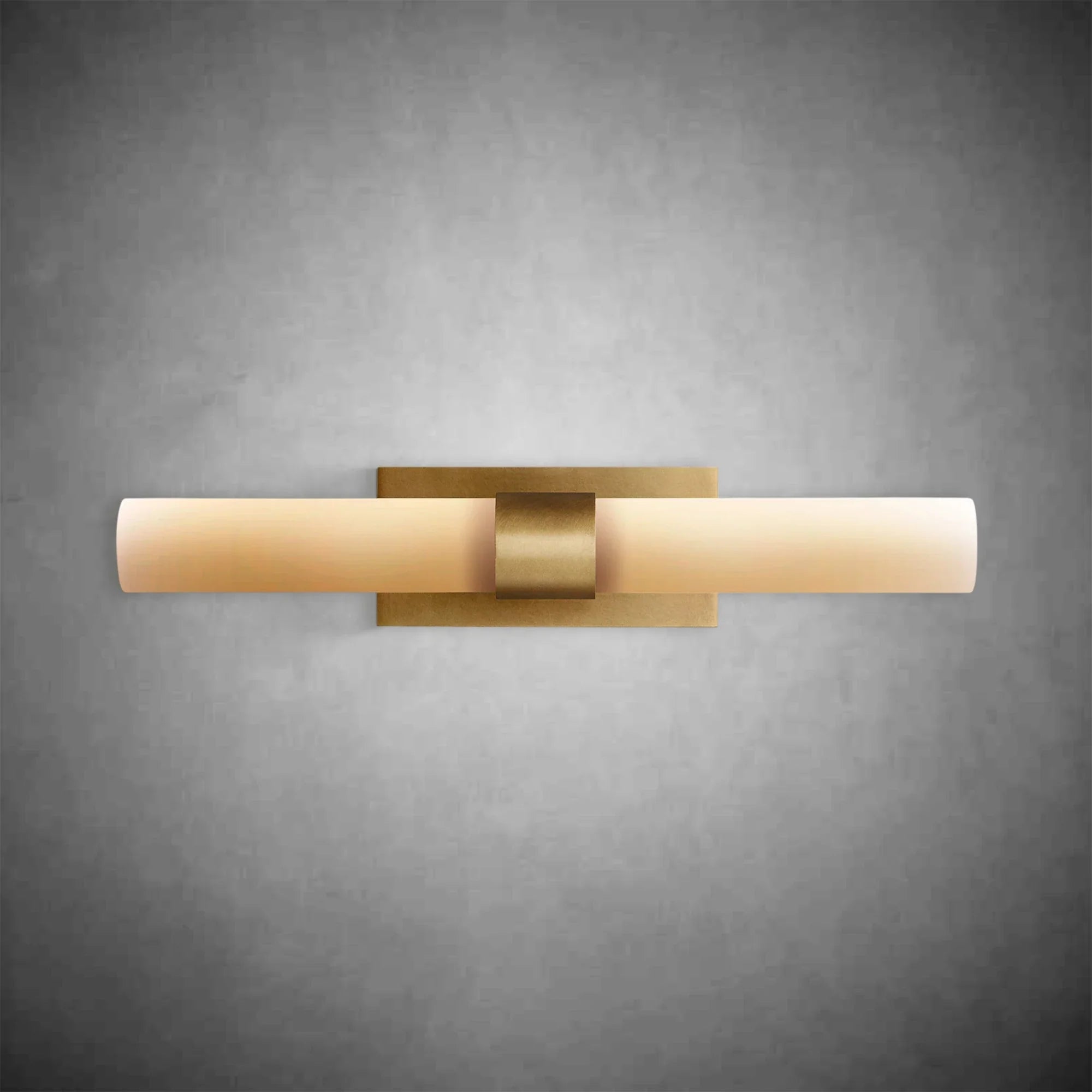Ravel Milk Glass Wall Sconce with Brass, Black, Nickel Finishes