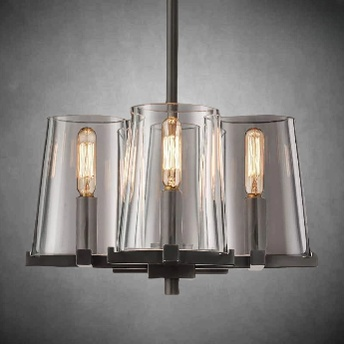 Bordeaux Elegant Pendant Light: Modern Industrial Style, Unique Living Room Illumination