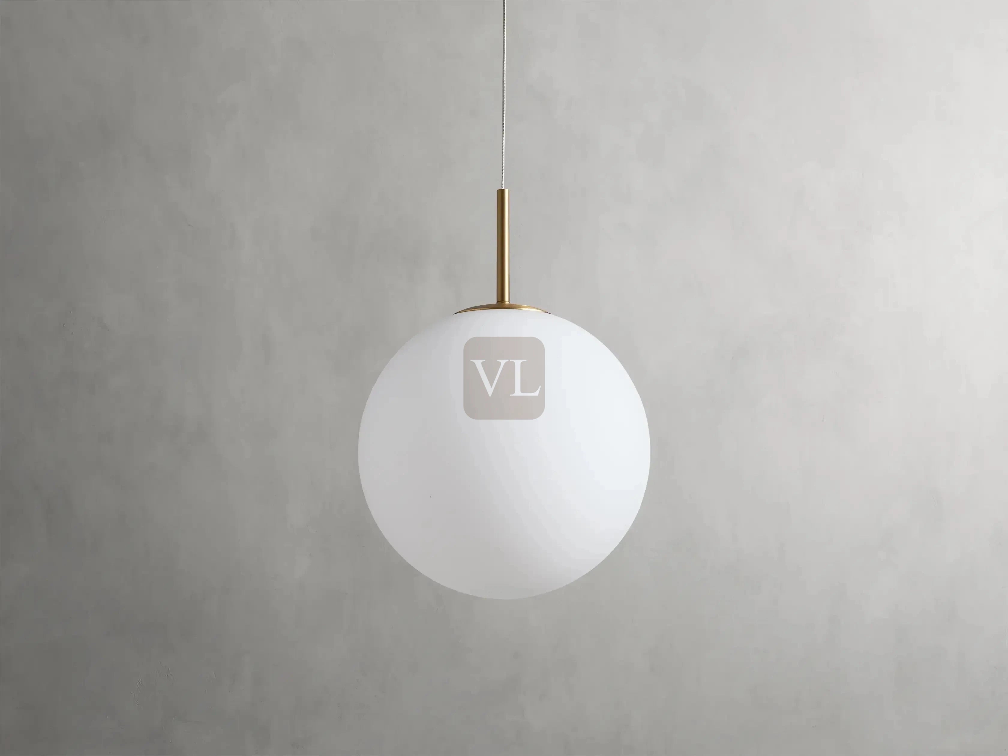 Elegant Crackle Glass Globe Pendant Light with Integrated LED