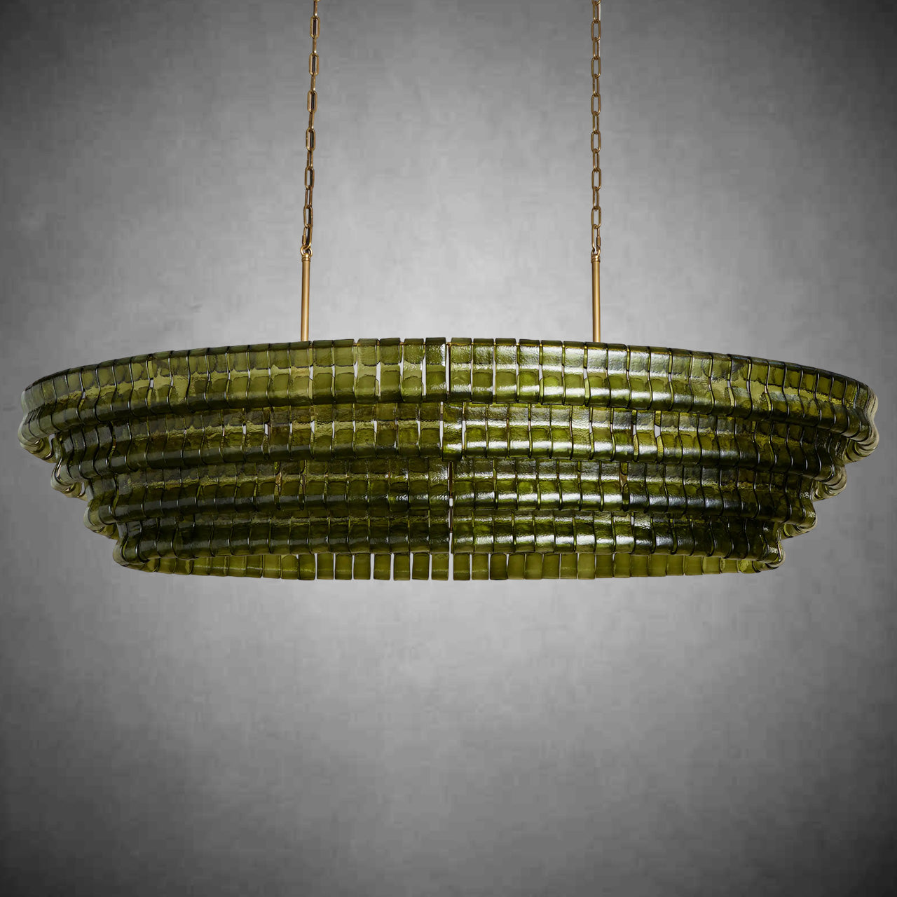 Ghiaccio Oval Chandelier