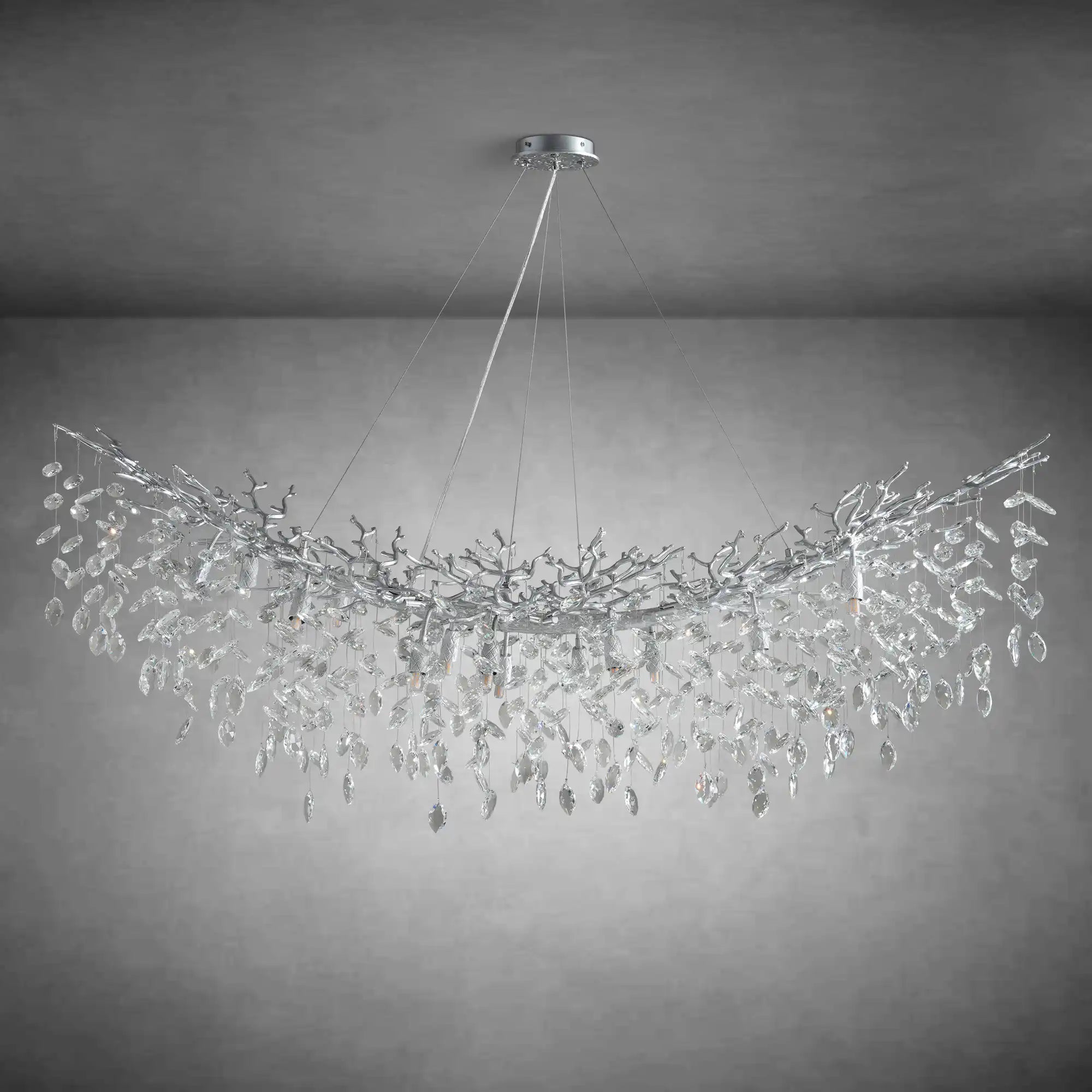 Horse-eye shaped branches Crystal Chandelier