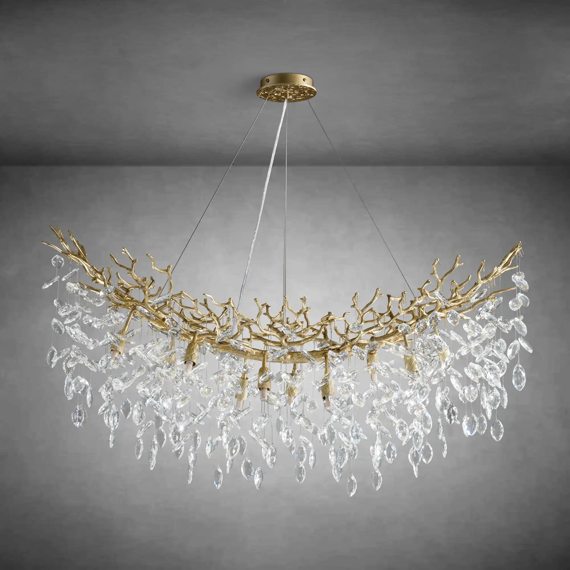 Horse-eye shaped branches Crystal Chandelier