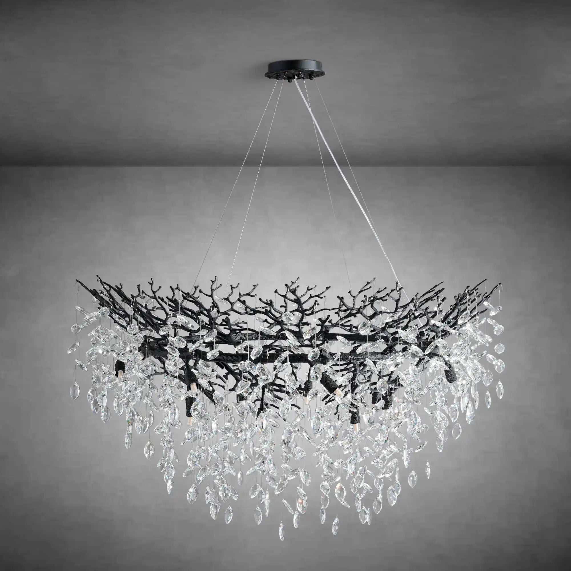 Horse-eye shaped branches Crystal Chandelier