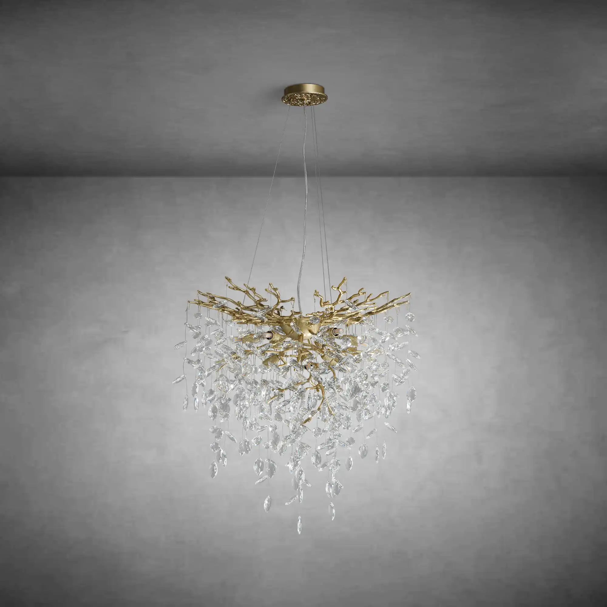 Horse-eye shaped branches Crystal Chandelier