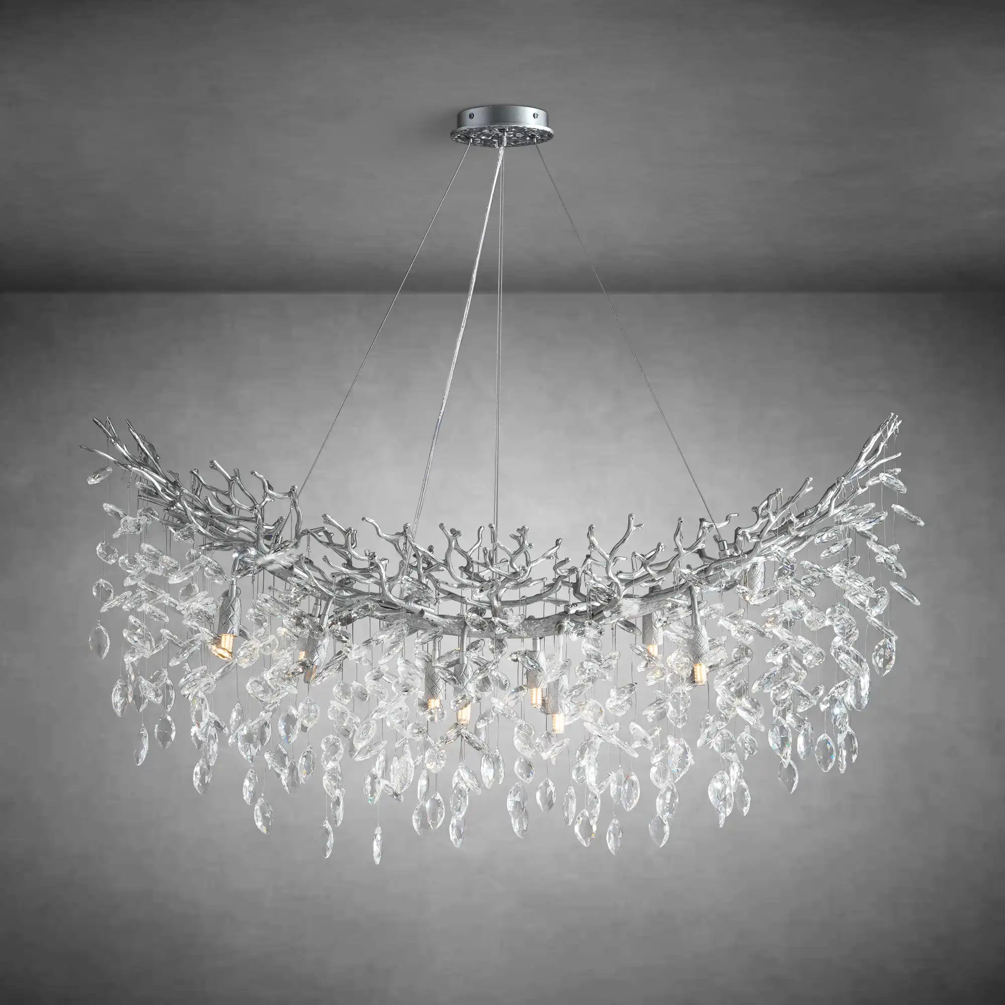 Horse-eye shaped branches Crystal Chandelier