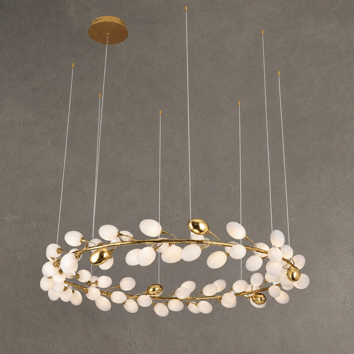 Stilla Brass Chandelier