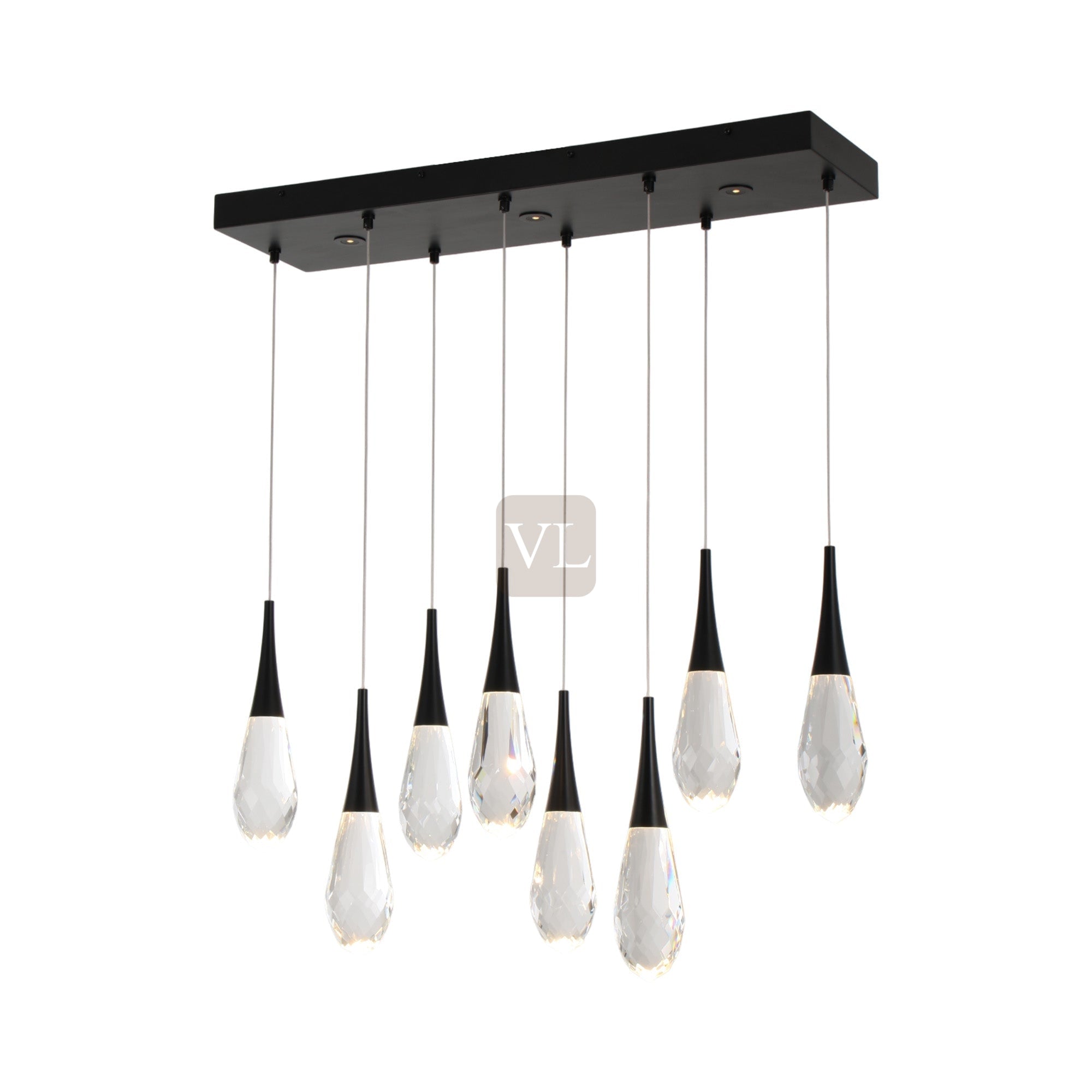 Crystal Drop LED Pendant Light