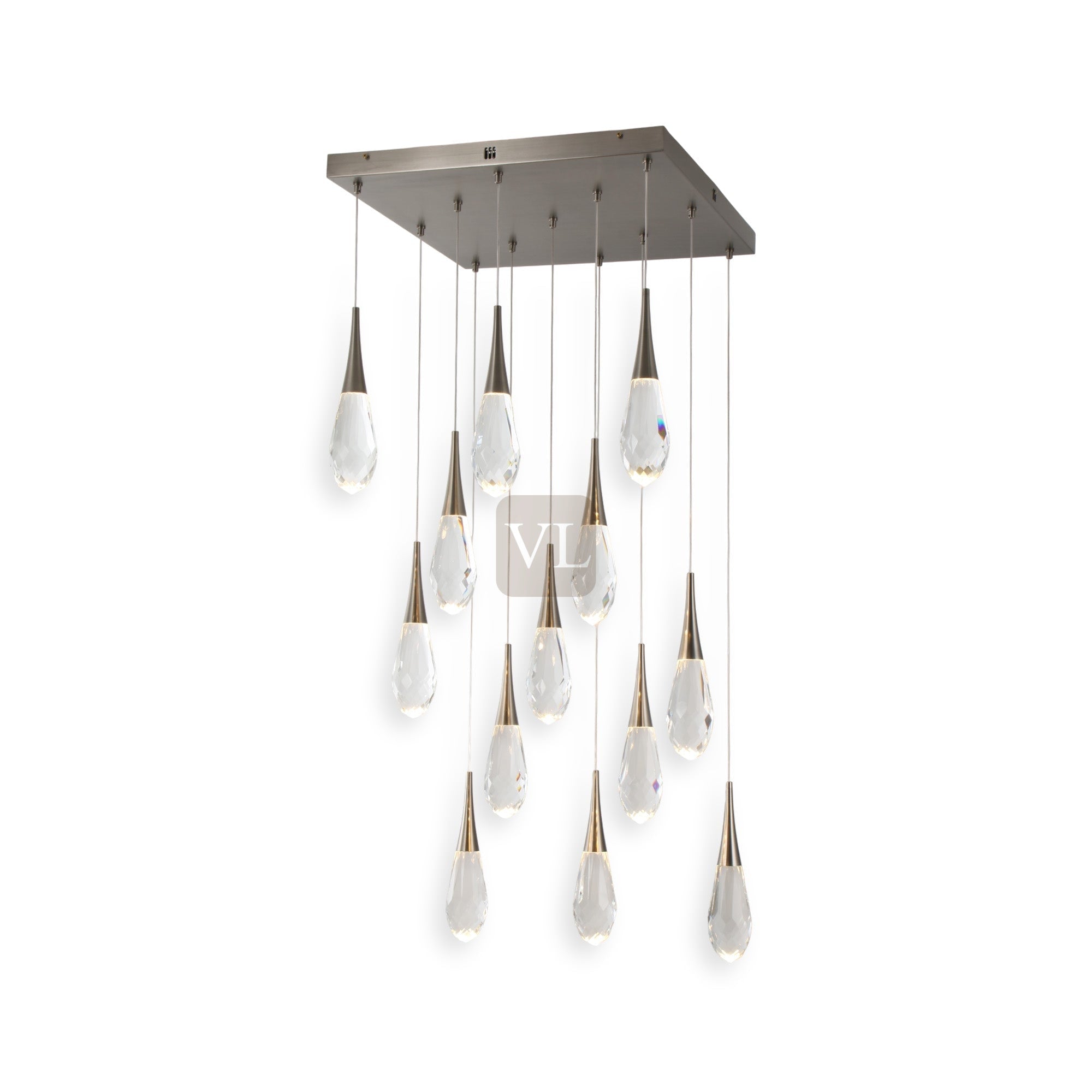 Crystal Drop LED Pendant Light