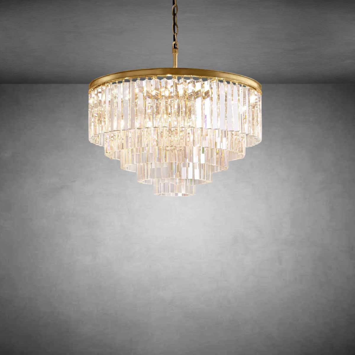 Amelia Odeon Round Chandelier