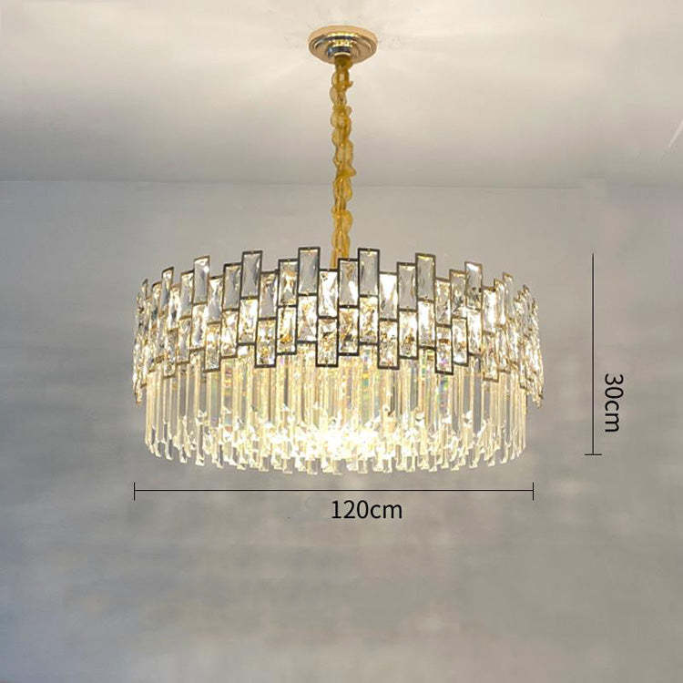 Kate Double Tier Crystal Chandelier