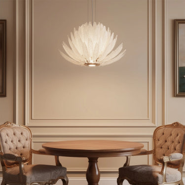 Chandelier Orchid Glass Calista
