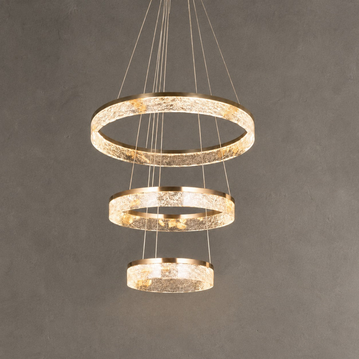 Alps Modern Sculptural Ring Chandelier