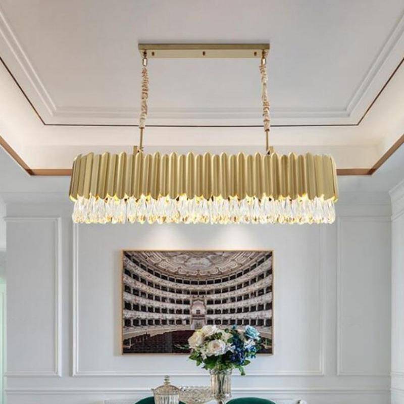 Legance Dining Room Chandelier, Gold