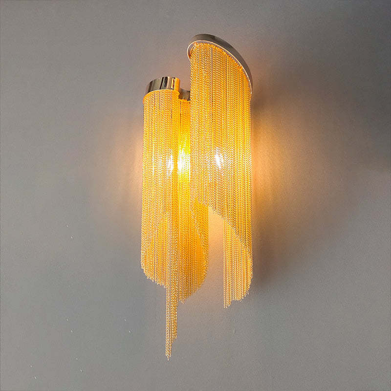 Tassel Streamlined Modern Wall Sconce