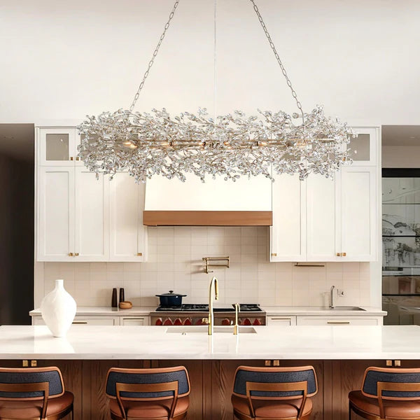 Fiore Oval Chandelier 62''74''