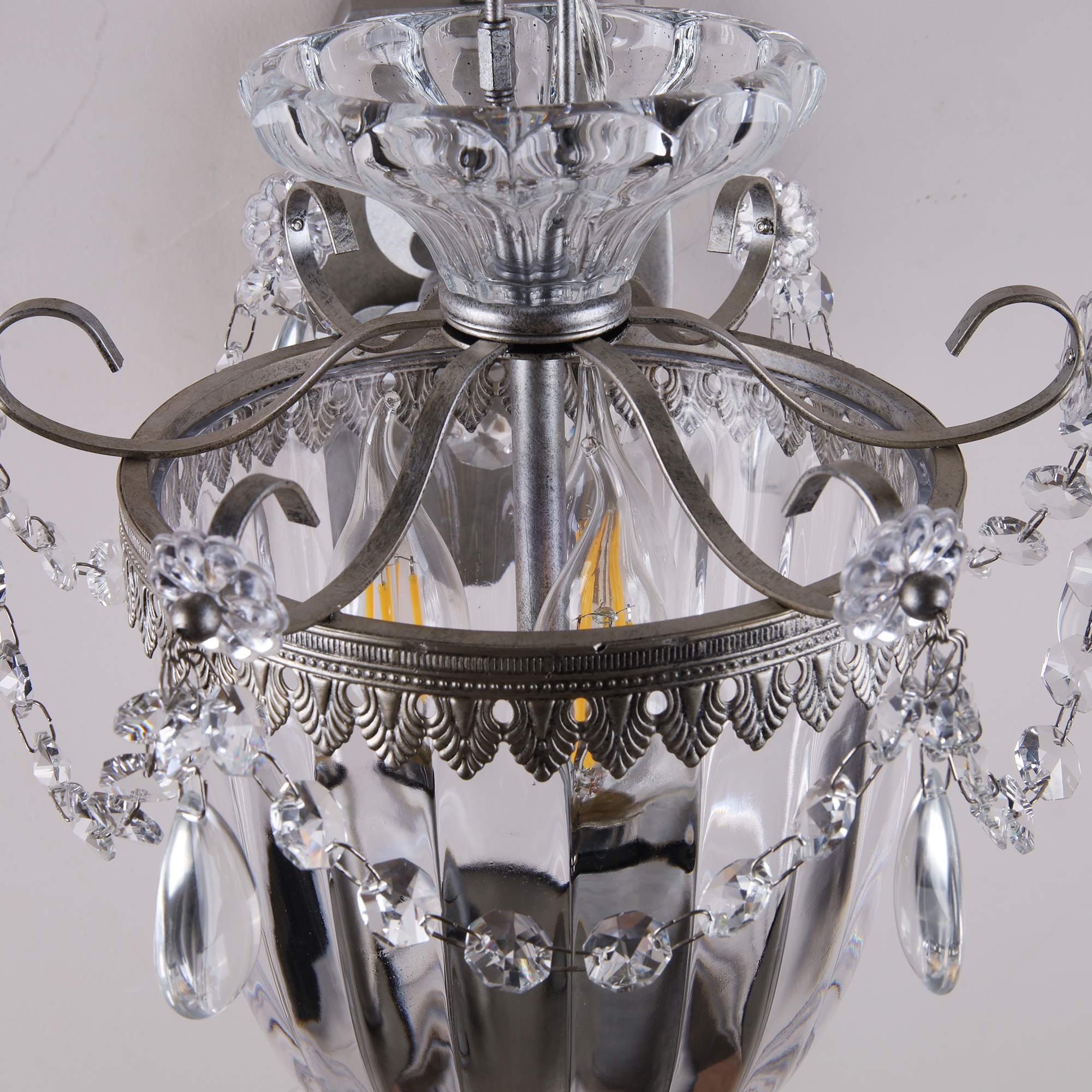 Victorian Crystal Lamp