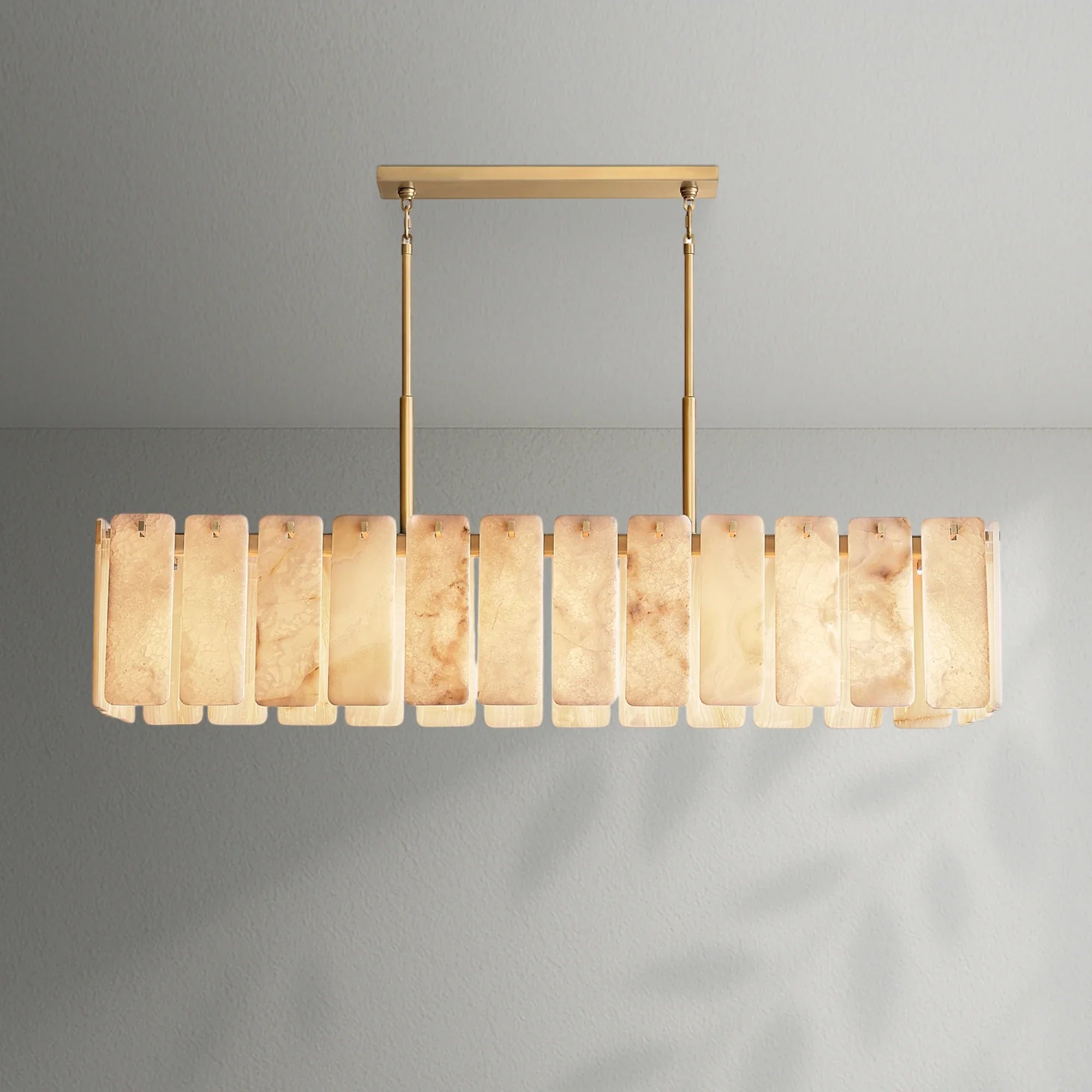 Calametto Onyx Rectangular Chandelier