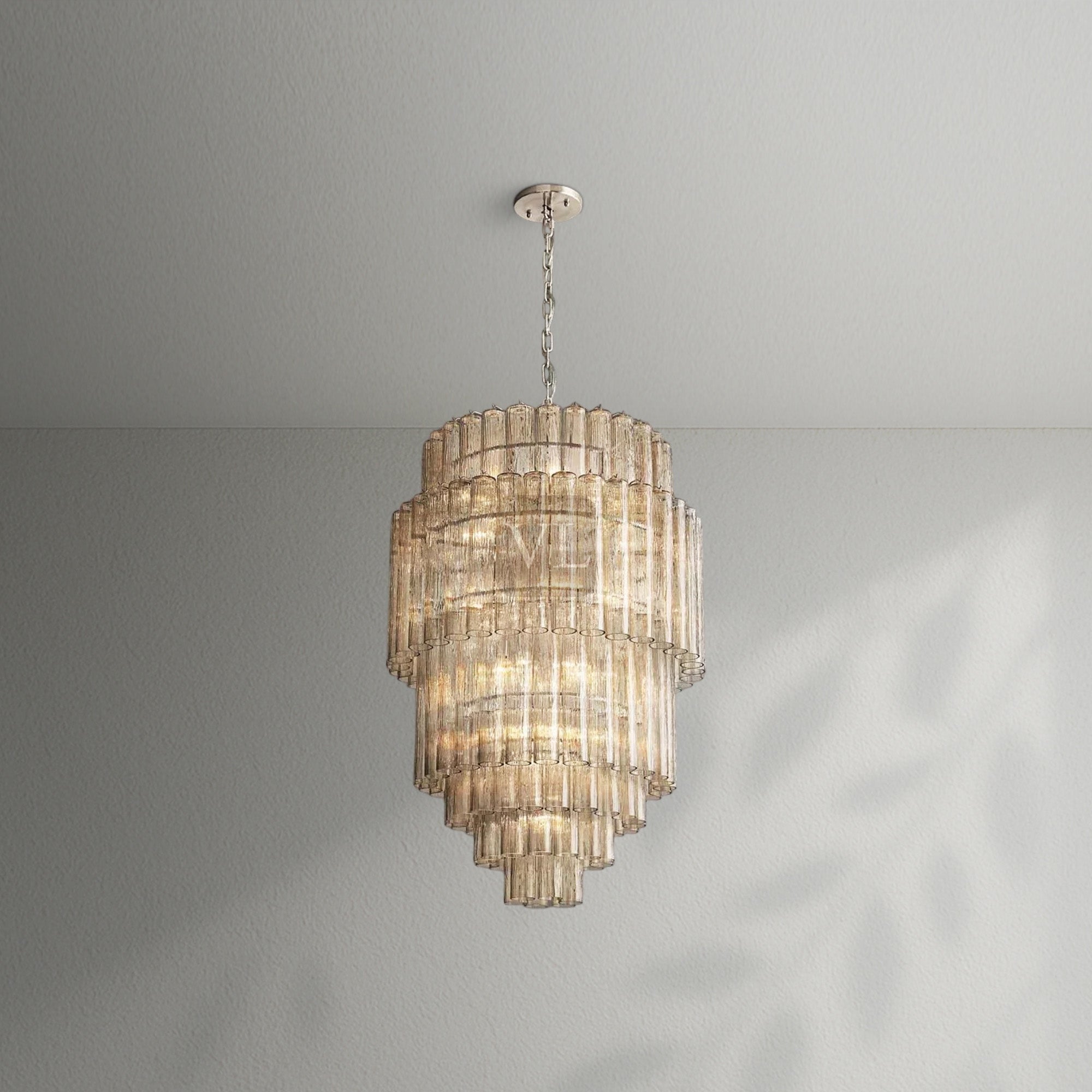 Serena Multi-Tier Round Chandelier 24"D 30"D 34"D