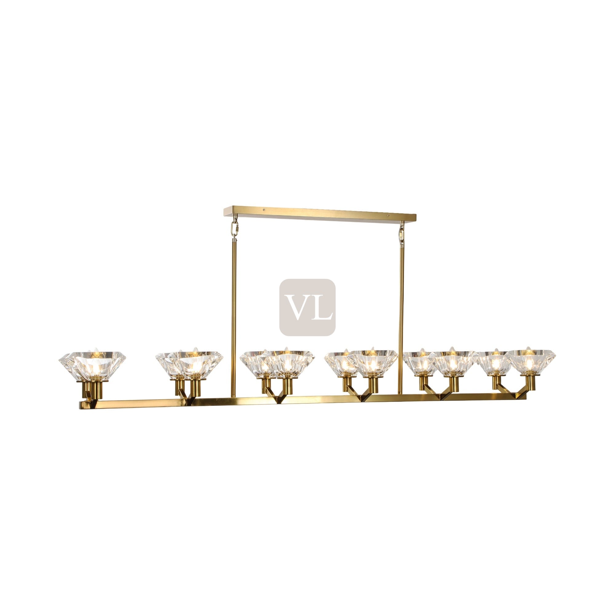 K9 Crystal Cup Dining Pendant