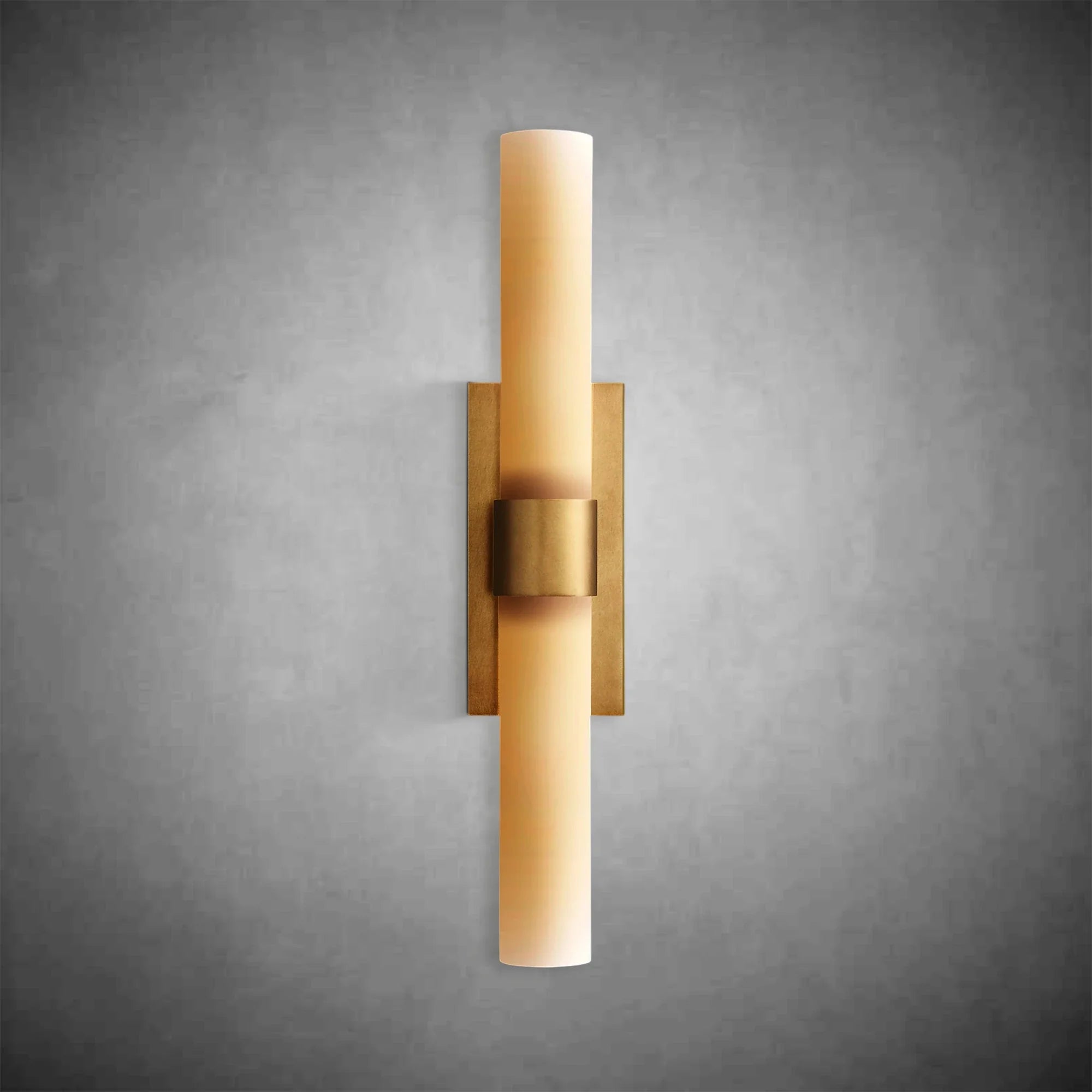 Ravel Milk Glass Wall Sconce with Brass, Black, Nickel Finishes