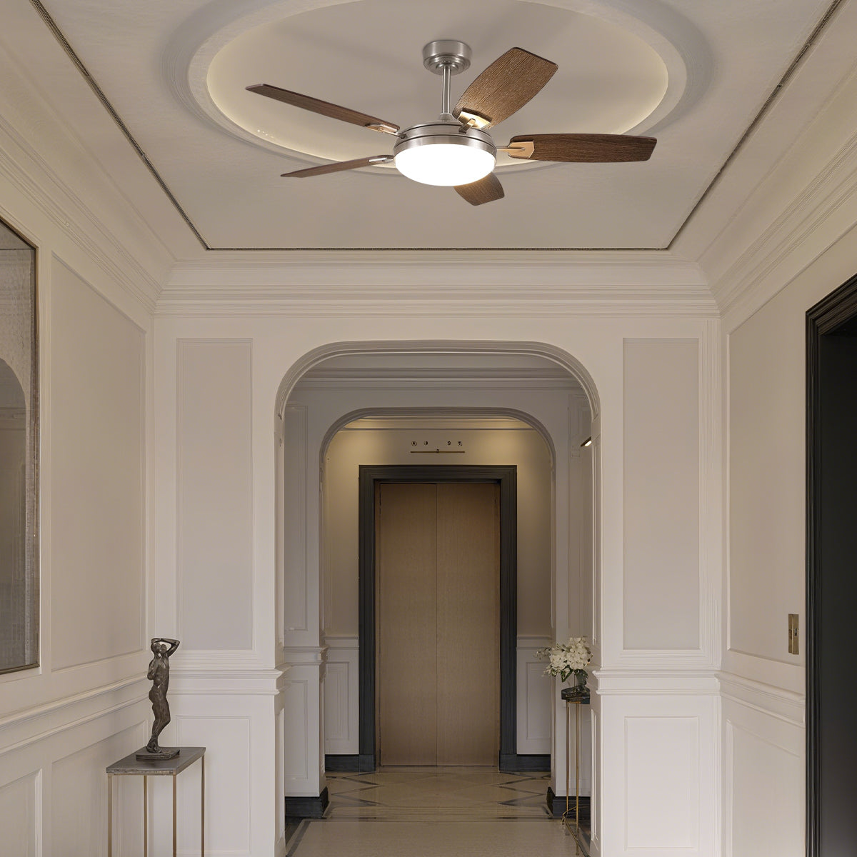 Zephyra Ceiling Fans with Lights 52"