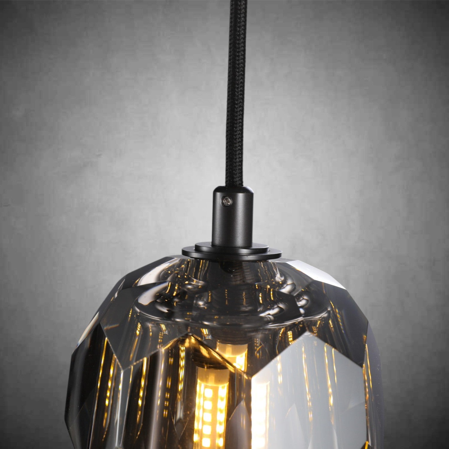 Bolura De Cristal Glass Cord Pendant