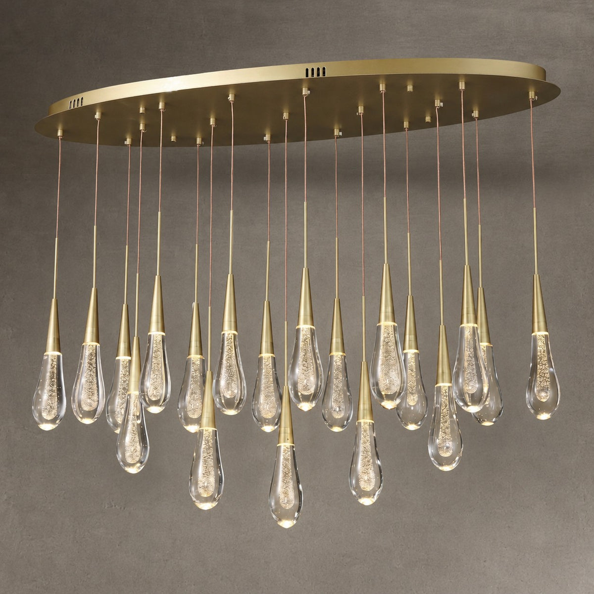 Goccia Oval Chandelier