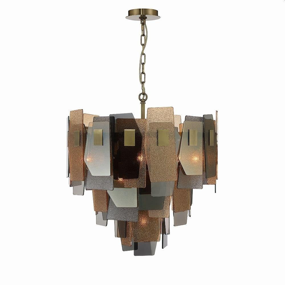 Cocolina - 10 Light Chandelier In Modern And Contemporary Style 25"