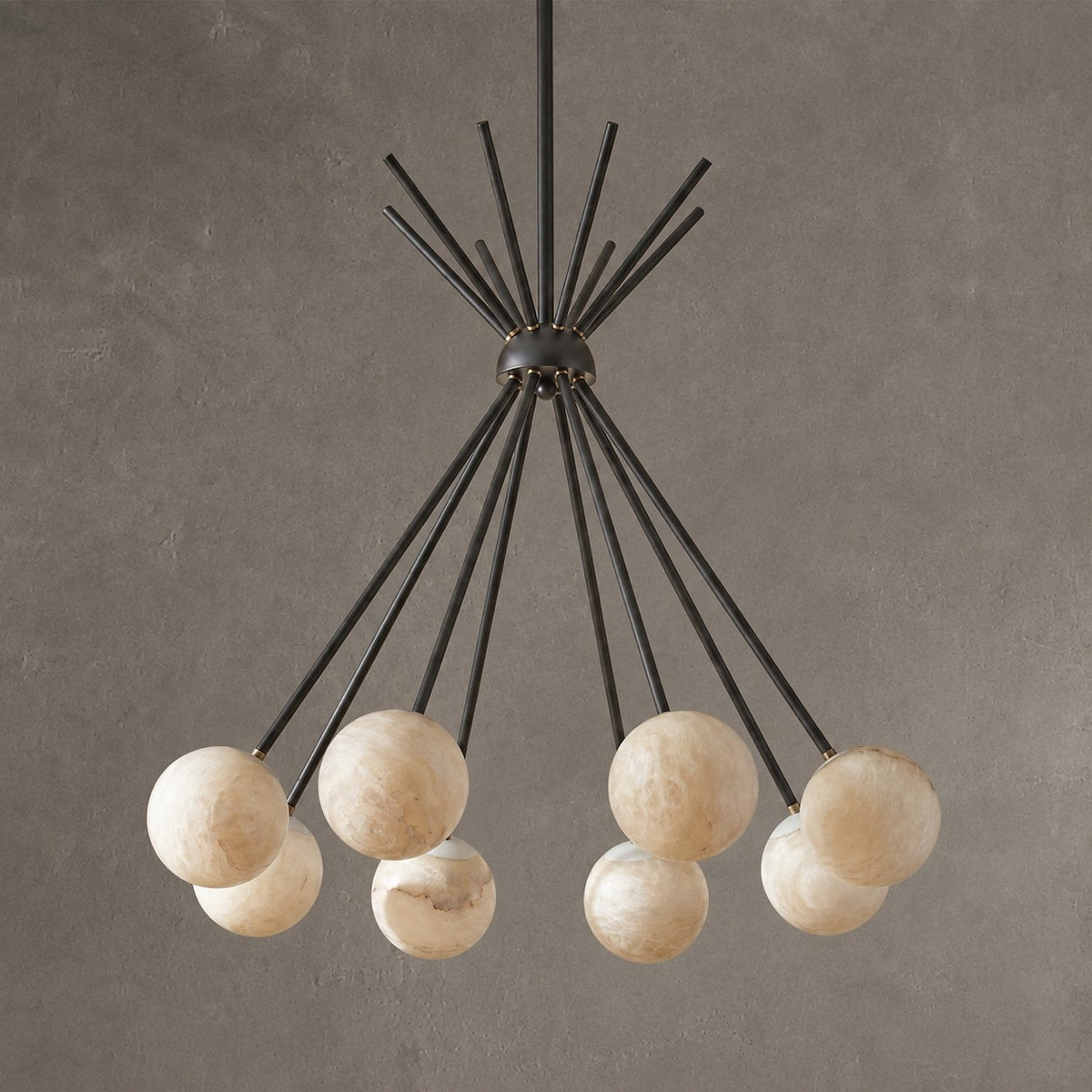 Starburst Alabaster Pendant Light