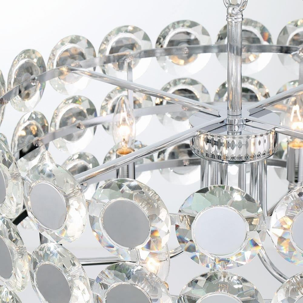 Perrene - 24 Light Chandelier In Modern And Contemporary Style 45"