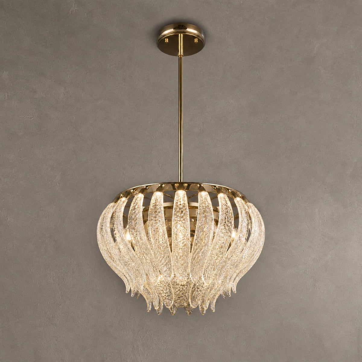 Floral Glory Modern Sculptural Pendant Light