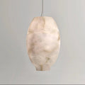 Modern Luxury Alabaster Lantern Pendant Light, Bar Pendant Light