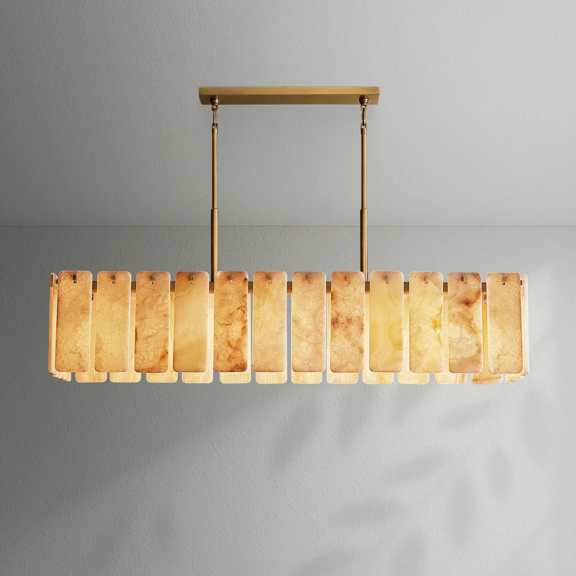 Calametto Onyx Rectangular Chandelier
