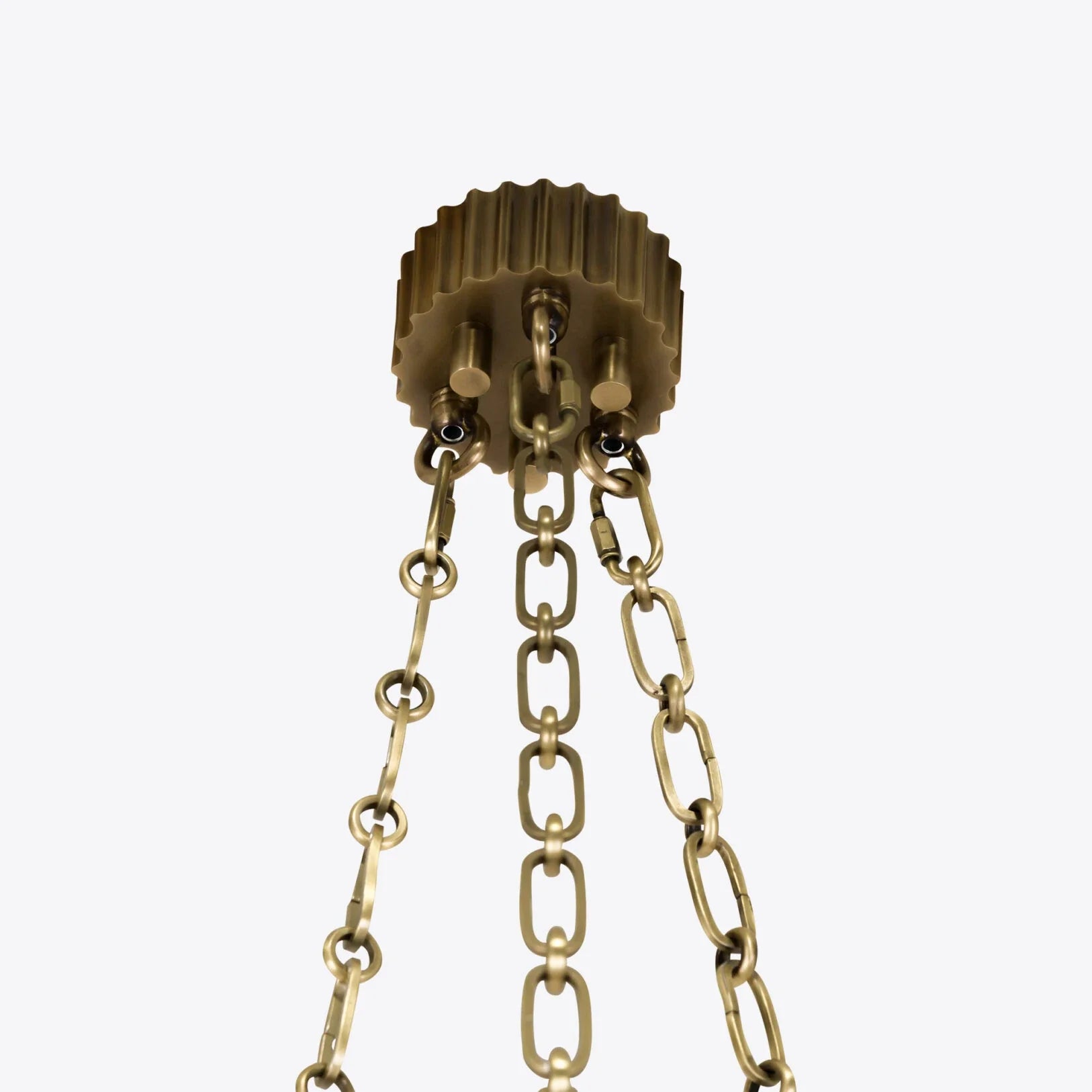 Chaplin Alabaster Plafonnier Chandelier