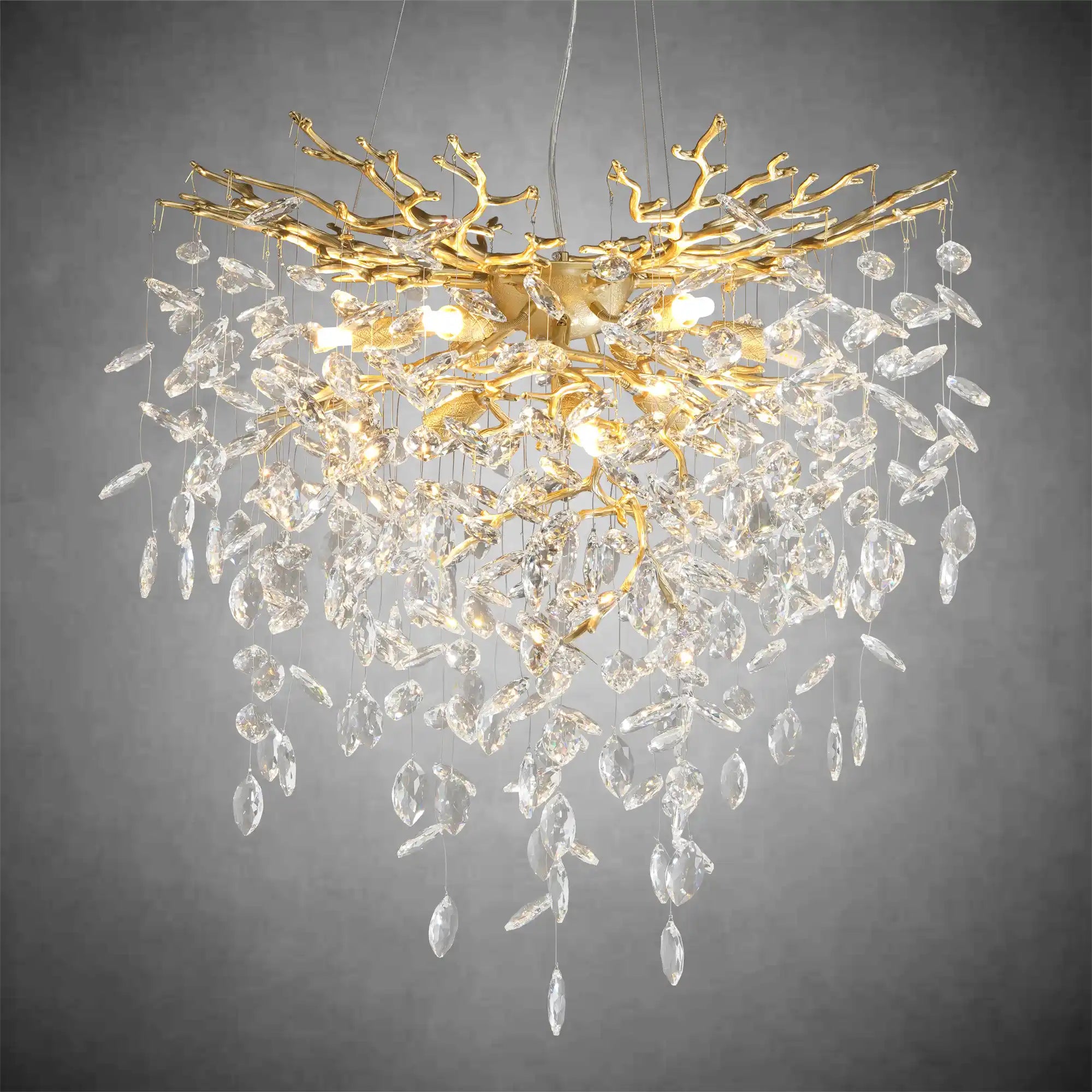 Horse-eye shaped branches Crystal Chandelier
