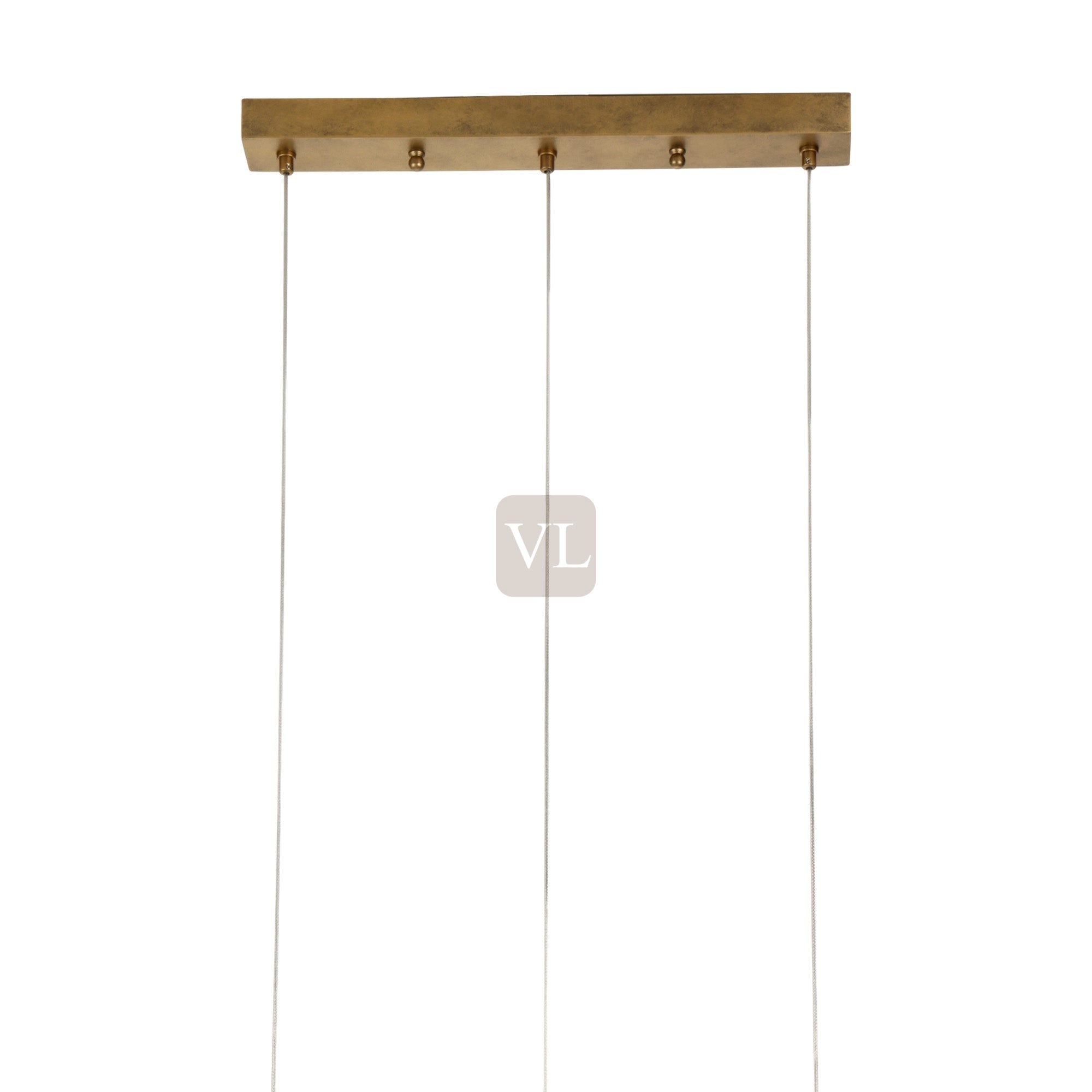 Geometric Crystal Drop Chandelier