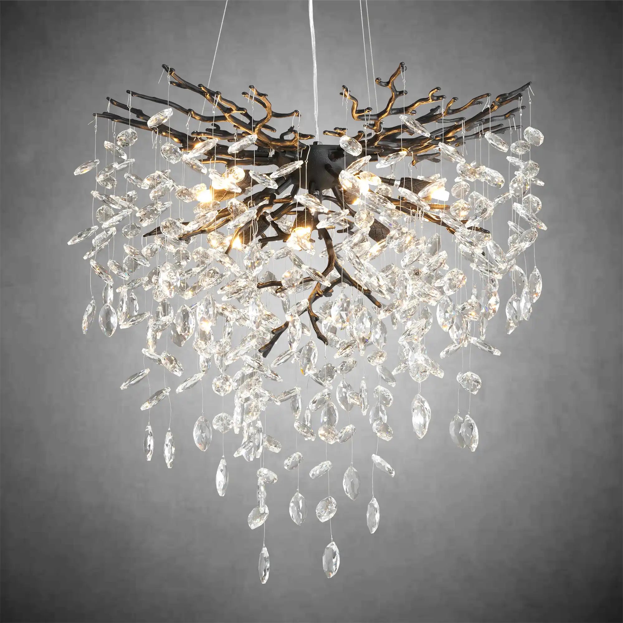 Horse-eye shaped branches Crystal Chandelier