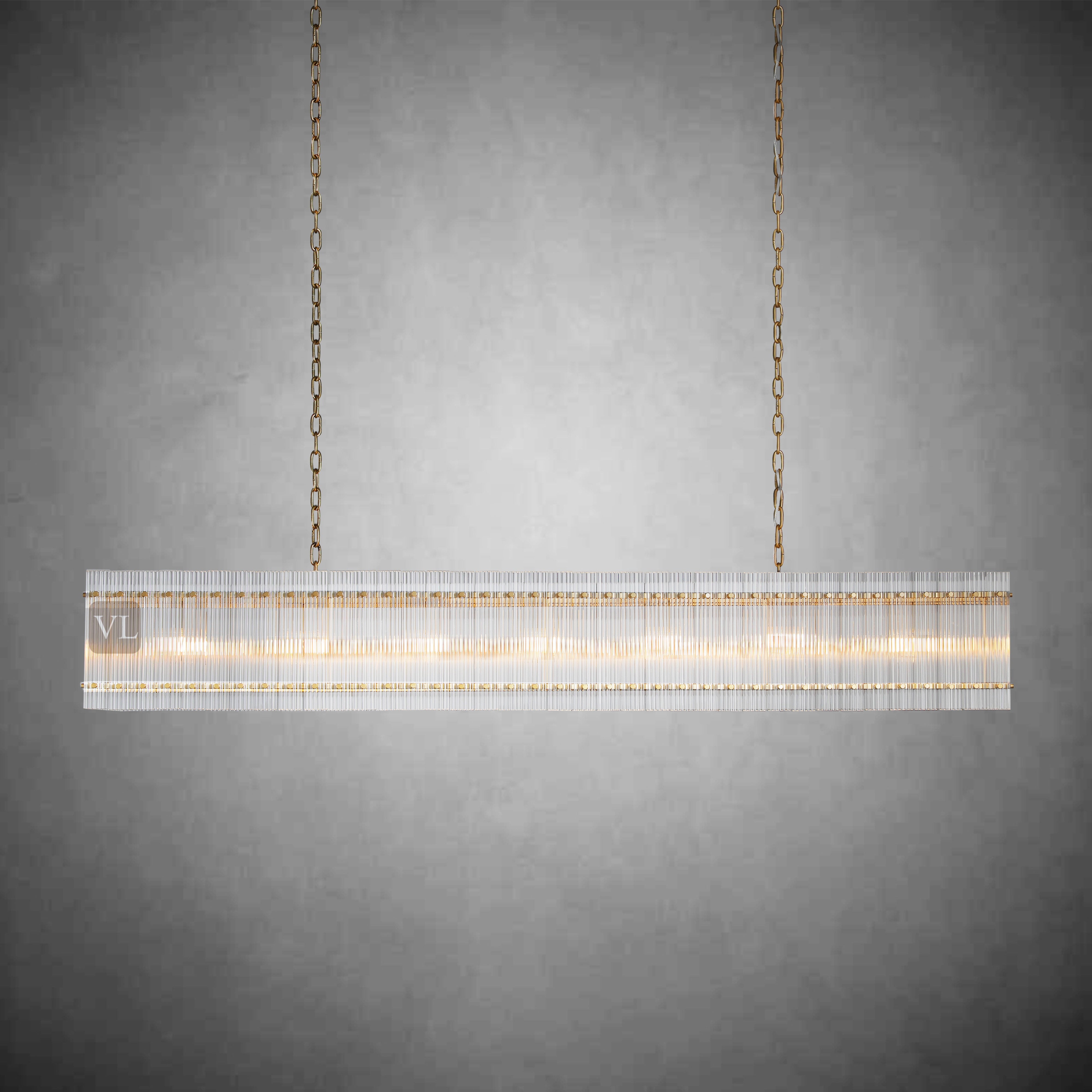 Marcus  Rectangle Chandelier