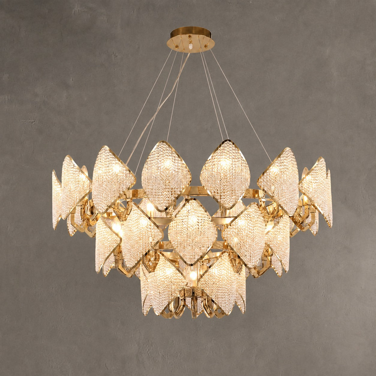 Ananas Pineapple Trio Chandelier