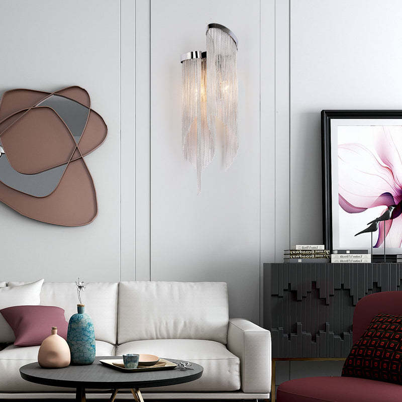 Tassel Streamlined Modern Wall Sconce