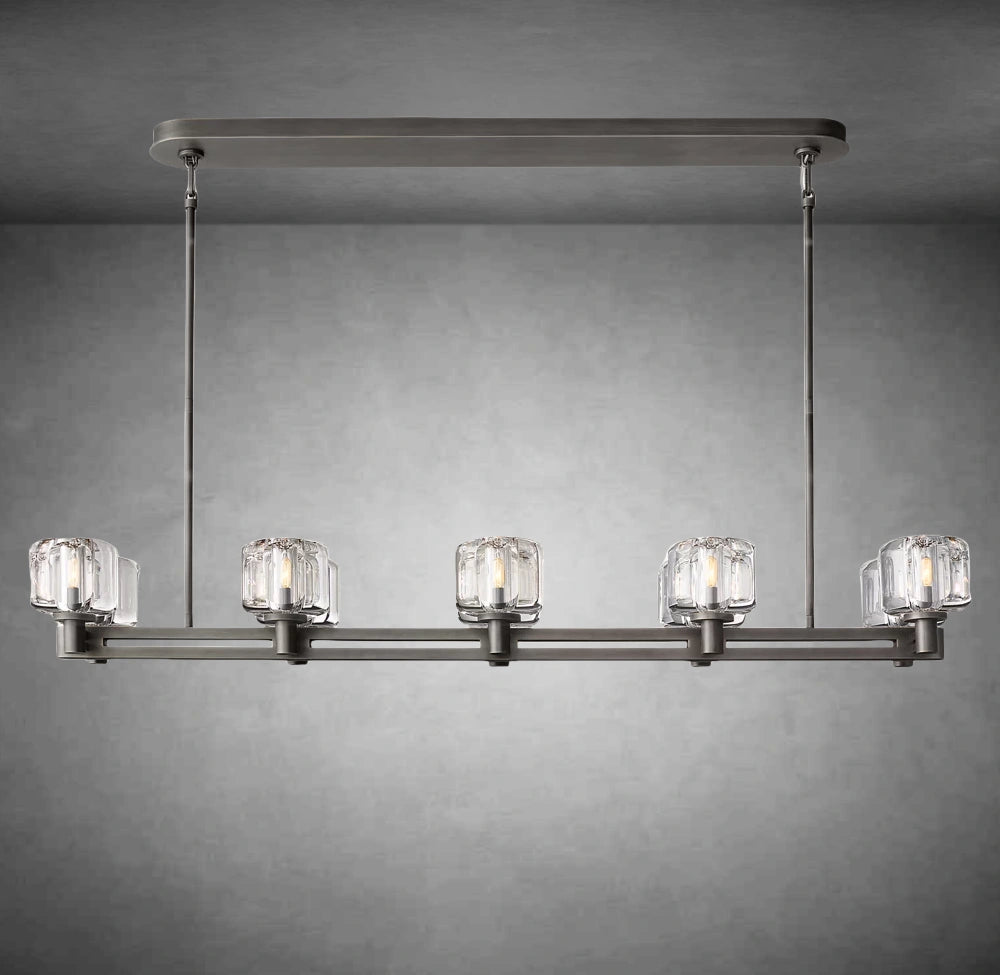 Zachary Double Linear Chandelier