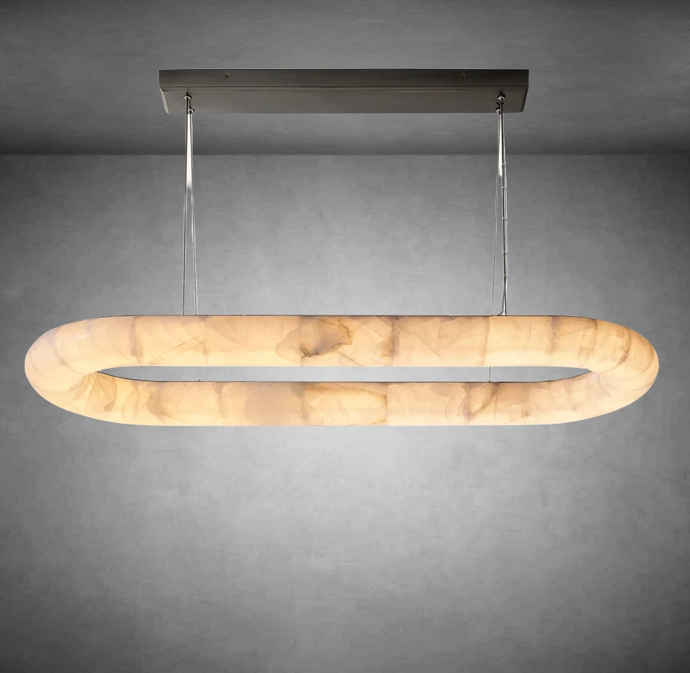 Gabriel Lisse Oval Chandelier