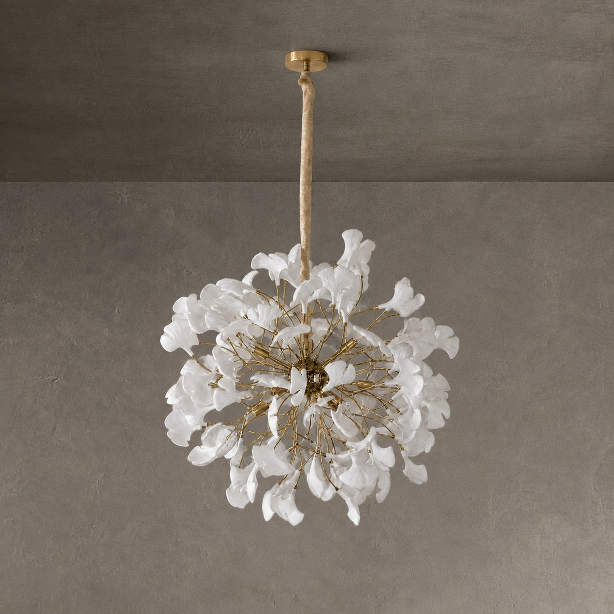 Ceramic Ball Pendant 800 - Gold