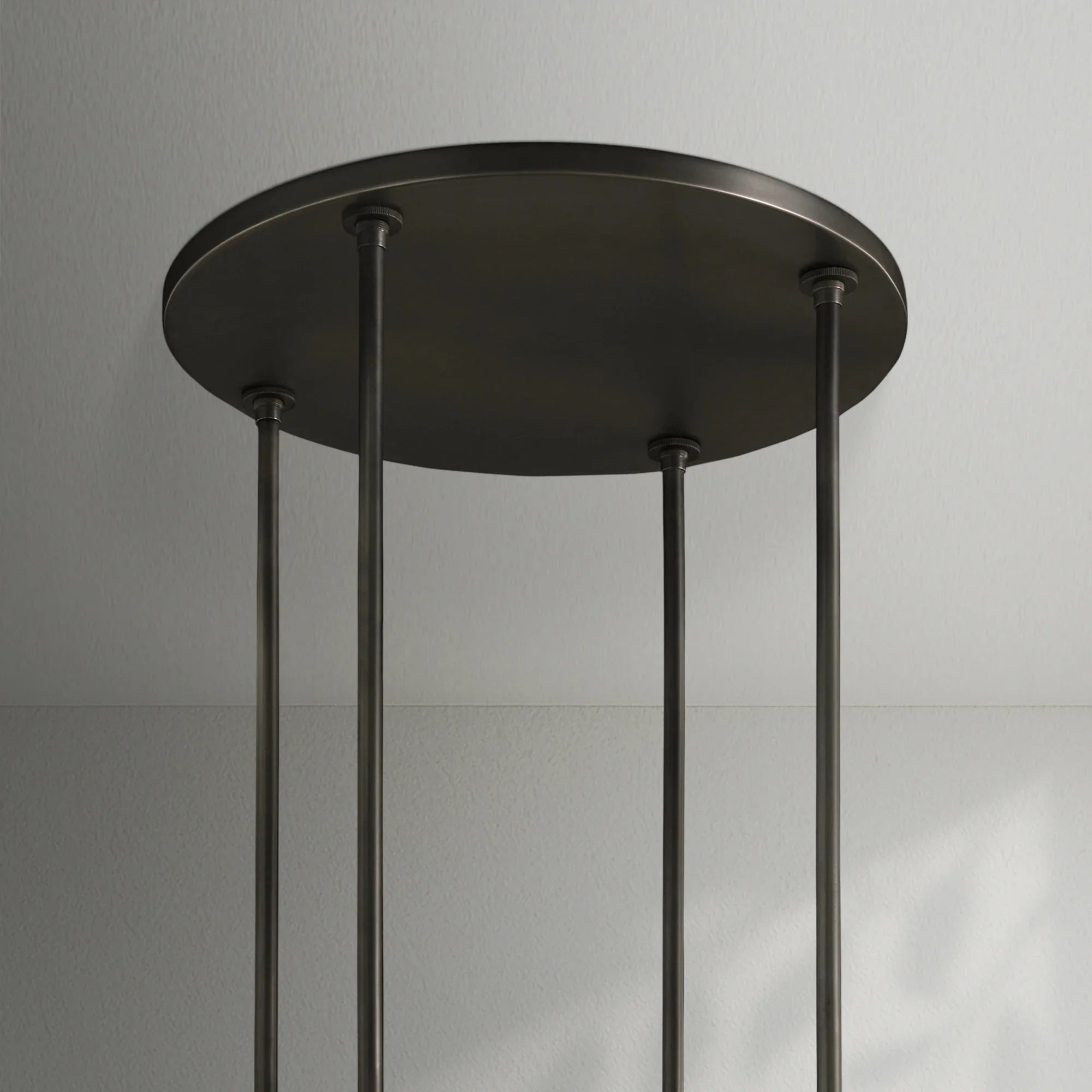 Savelle Round Milk Glass Chandelier