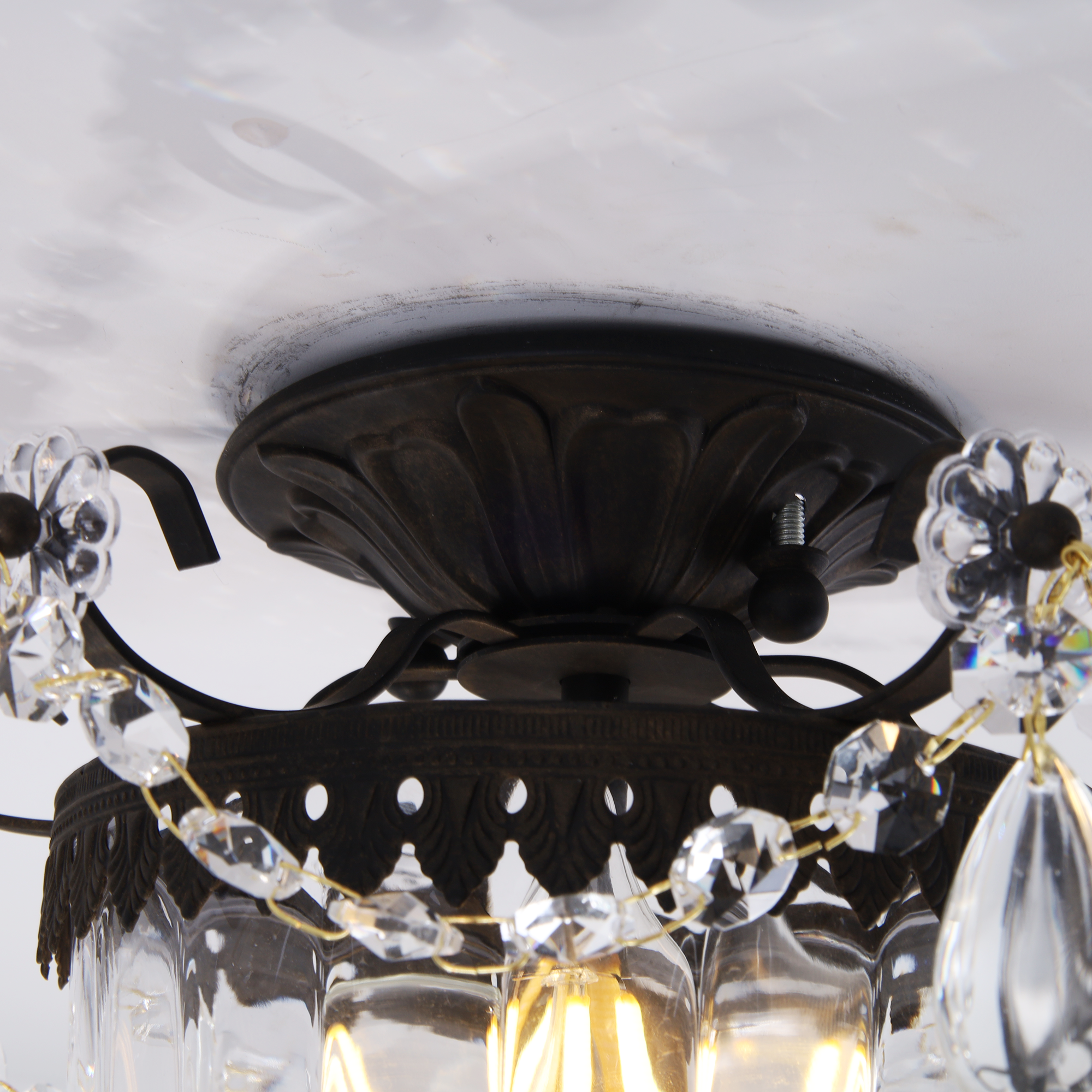 Victorian Crystal Lamp