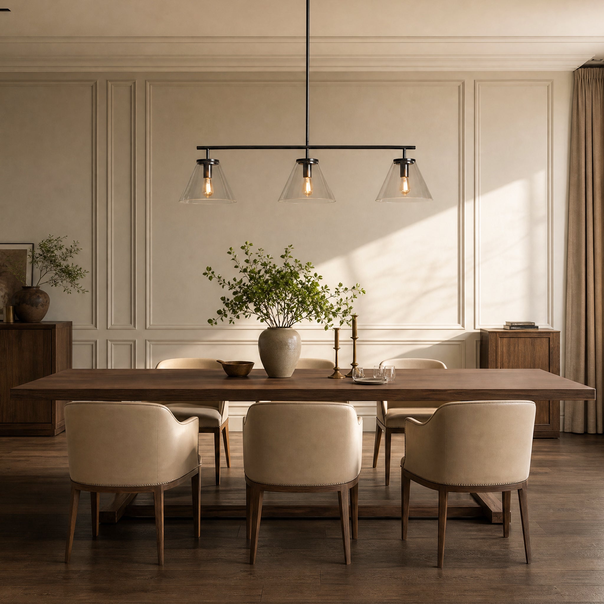 Wescott Linear Cone Chandelier