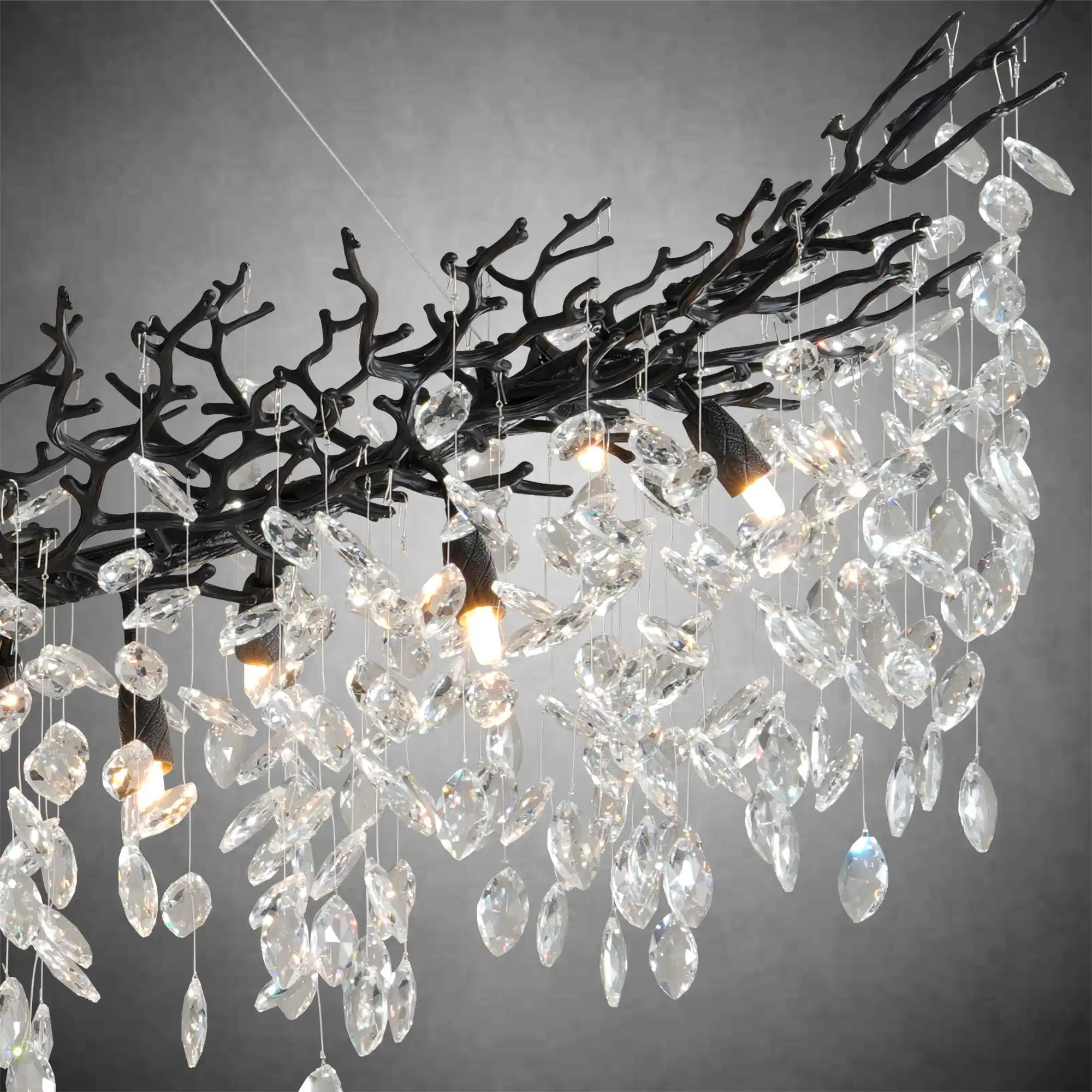 Horse-eye shaped branches Crystal Chandelier